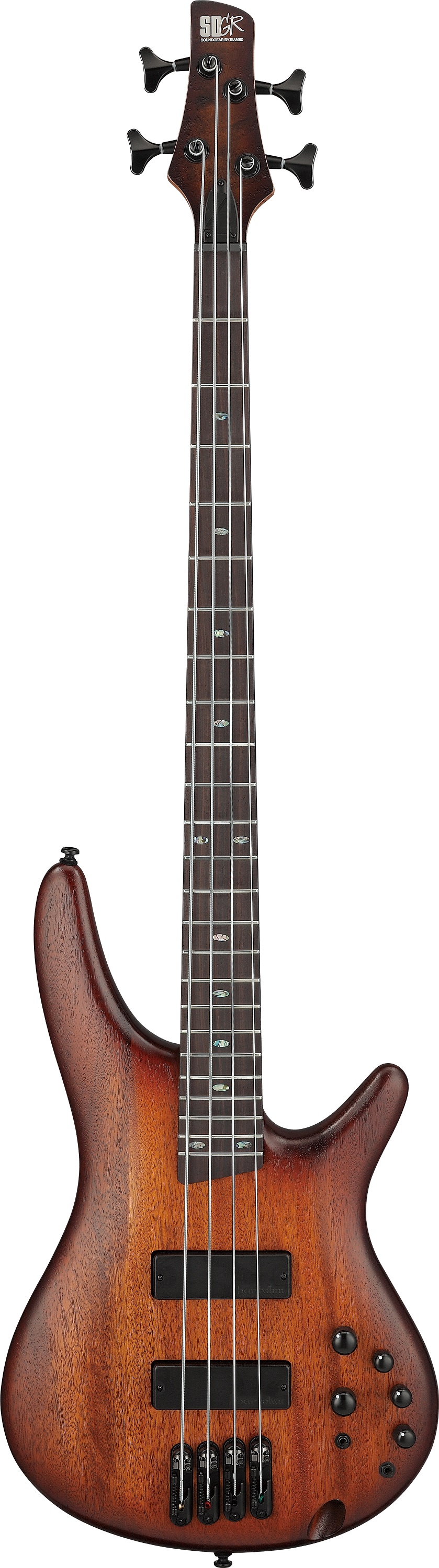 SR500A-MHL 4-Saiter E-Bass Mahogany Brown Burst